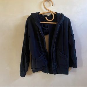 Off The Runway Grunge Hoodie